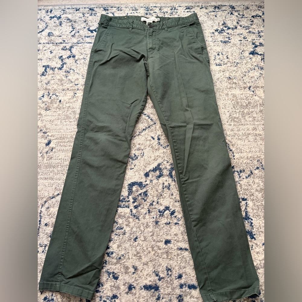 H&M Olive Chinos for Men